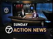 WXYZ Sunday Action News 1987