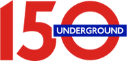 Logo used for the 150th anniversary of the London Underground in 2013.