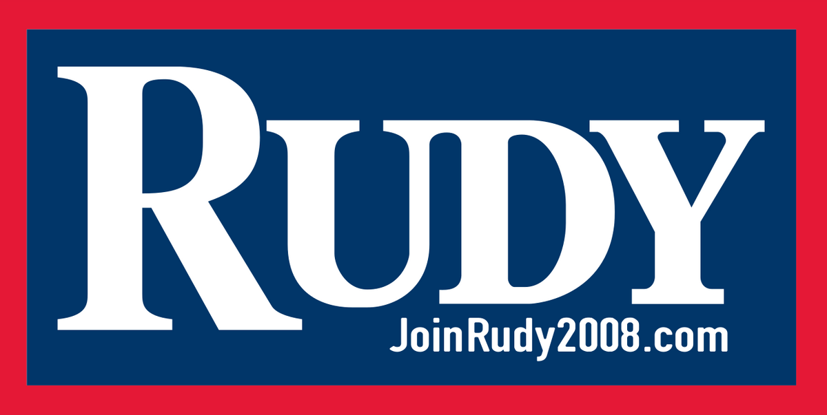 Rudy Giuliani presidential campaign, 2008 Logopedia Fandom