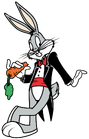 Bugs Bunny seen without the WB logo.