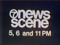 "Channel 7 News Scene 5PM, 6PM & 11PM Weeknight" promo (mid 1970s)