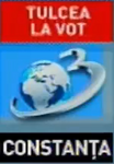 Tulcea la vot on-screen bug (Constanța, 2024)