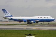 United Boeing 747 livery