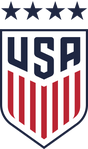 United States Soccer Federation logo (four navy stars)