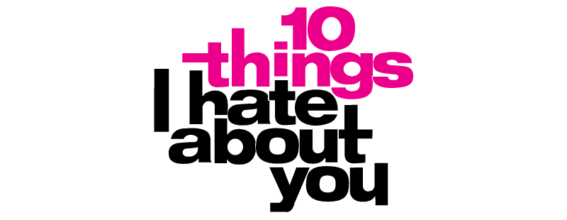 10 Things I Hate About You Title | Poster