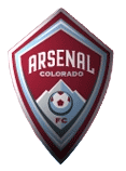 Unused logo for planned Arsenal Colorado FC rebrand.