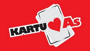 Kartu As logo in red background.