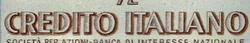 Credito Italiano 1937