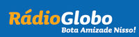 First Blue Negative logo, with slogan Bota amizade nisso!