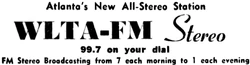 WLTA Atlanta 1963
