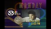 WVLA-TV 33 Growing Pains promo 1990