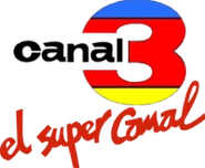 logo with the slogan (el super canal)