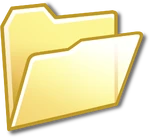 Windows XP folder open.png (245 KB) Opened variant