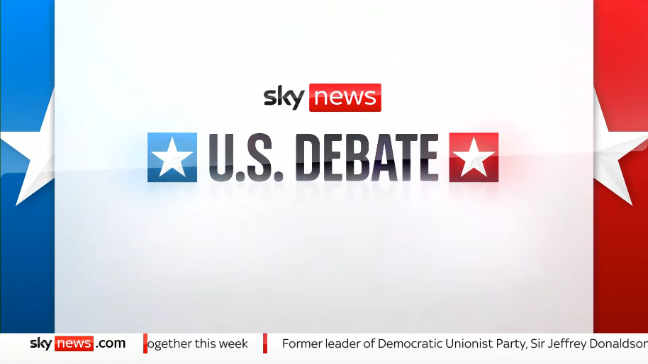 US Presidential Election Debate, September 2024 (Sky News) Logopedia