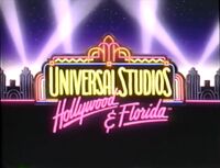 Universal Studios Hollywood & Florida 1991