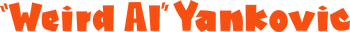 Weird Al Yankovic 1986