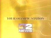 Channel 2 News "Your Olympic Station" ID from Summer 1996