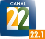 Since October 1, the HD text was replaced by an numeric indicator 22.1, to promote their OTA signal at Mexico City.