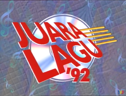 Juara lagu 1992