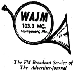 WAJM Montgomery 1961