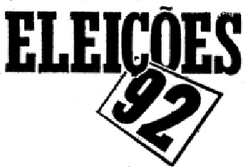 Eleições 92 Band