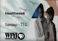 PBS WFYI-TV logo on Healthweek trailer