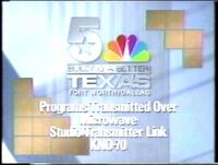 NBC 5 KXAS Dallas Texas Sign Off and On 1989 2