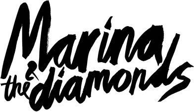 marina and the diamonds logo transparent froot