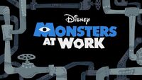 Monsters at Work title card