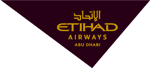 Logo in triangular container