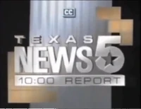 Texas News 5: The 10:00 Report open (1990–1991)