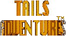 Title screen logo sprite, "TAILS ADVENTURES" title is left unaltered in all versions of the game outside Japan