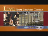 WTTW-TV's Live From Lincoln Center Video Promo For Tuesday Night, August 2, 2011