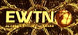 An on-screen EWTN logo from 1996 to 2001