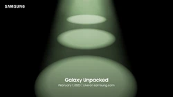 Galaxy Unpacked 2023 Episode 1, focusing on the Galaxy S23 series