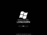 Longhorn post-reset/Vista Beta 1, bootscreen (Apr 2005)