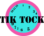 "Tik Tock" joke logo used in September of 2021 on social media after TikTok user "@emilyzugay" uploaded a video jokingly redesigning the TikTok logo.[1]