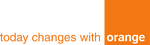 Orange logo with slogan "Today changes with Orange" (2011–2015)