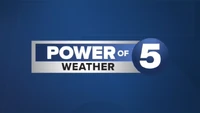 "Power Of 5 Weather" title card