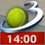 On-screen bug (June 7, 2014, used during the Roland Garros finale)