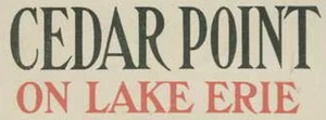 Cedar Point logo 1907