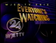 "Everyone's Watching, 24-JET" ID (1991-1992)