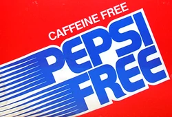Caffeine Free Pepsi 1986