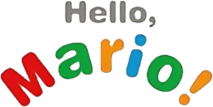Hello, Mario! Logo
