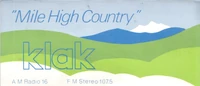 KLAK Denver 1976