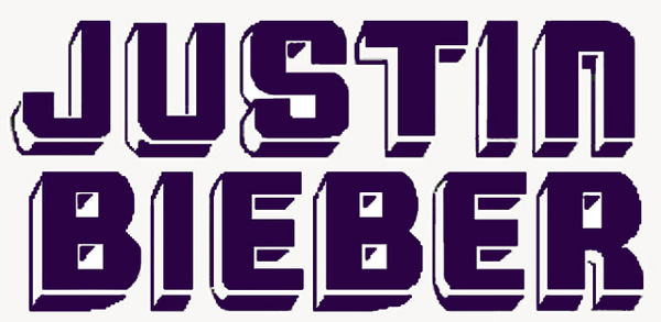 justin bieber logo png