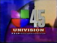 Kxln univision 45 evening opening 1996