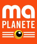 A very rare rectangle version, mimicking the first logo of Planète