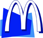 Blue 1995 variant, used for Filet-o-Fish packaging until 2008