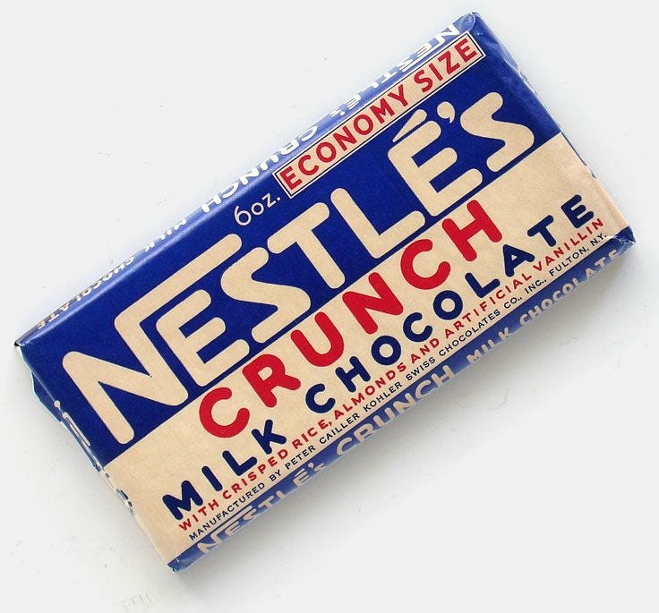 nestle crunch bar logo